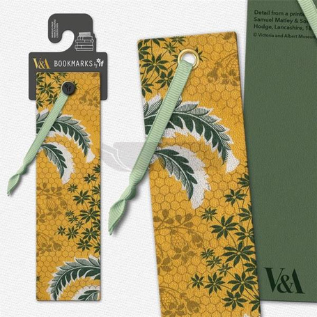 Zakładka V&A - Liście na plastrze miodu