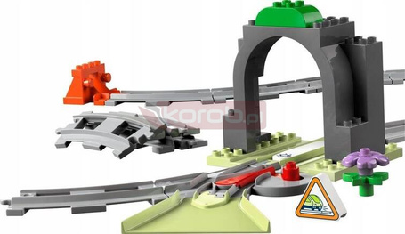 LEGO DUPLO 10425 Tunel i tory kolejowe zestaw rozszerzający