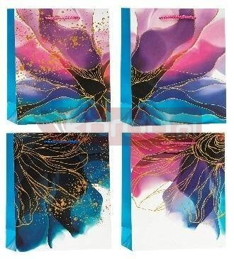 Torebka ozdobna 26x32x10cm mix ROZETTE