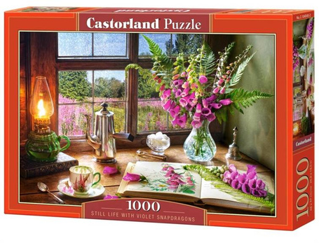 Puzzle 1000 Still Life with Violet CASTOR