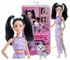 LALKA BARBIE TWINNING LOOK lalka Barbie i piesek w ubranku JFP39