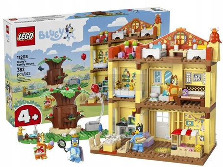 LEGO BLUEY 11203 DOM RODZINNY BLUEY zestaw dla dzieci +4 lata