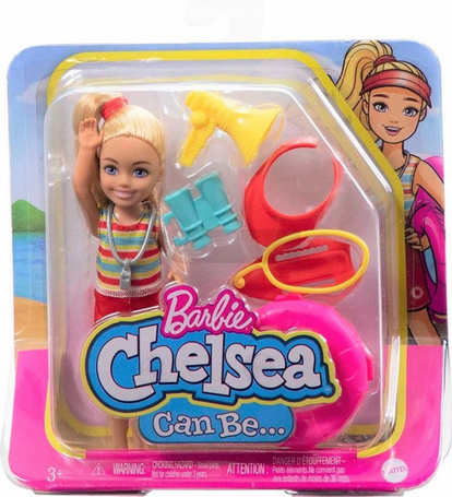 Barbie Chelsea Możesz być Kariera Ratowniczka wodna