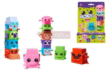 Figurka Bloxies 4,5cm 4szt mix