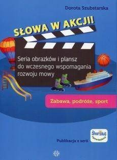 Słowa w akcji! Zabawa podróże sport