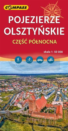 Mapa - Pojezierze Olsztyńskie 1:50 000