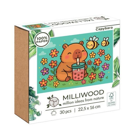 Puzzle Tradycyjne 30 Milliwood Kapibara
