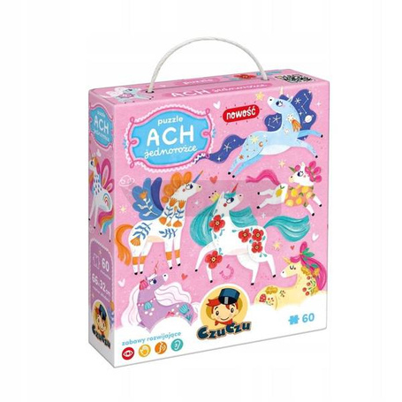 CzuCzu Puzzle Ach Jednorożce 4+