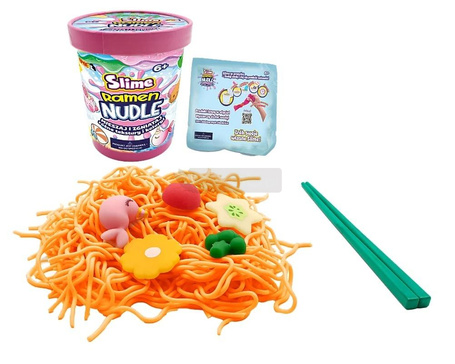 Slime Ramen Nudle walentynkowa krewetka