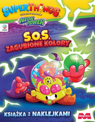 SuperThings Neon Power książka z naklejkami