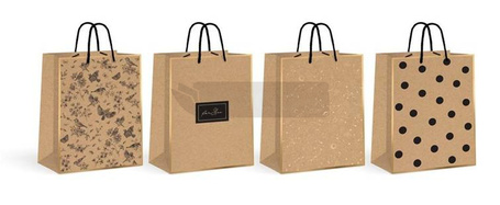 Torebka Jumbo Kraft Gold
