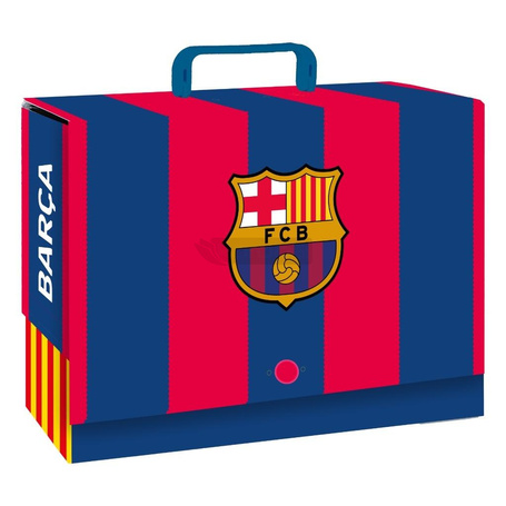 Teczka z rączką FC Barcelona XL 9cm