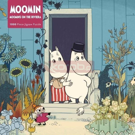 Puzzle 1000 Muminki Mama, Tata i Mała Mi