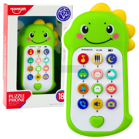 Telefon interaktywny dinozaur
