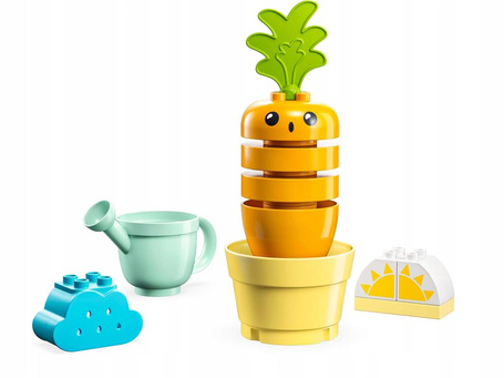LEGO DUPLO 10981 ROSNĄCA MARCHEWKA zestaw klocków dla malucha +18 m-cy