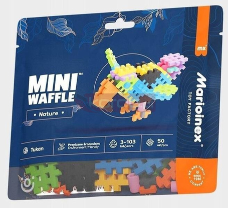 Mini Waffle Nature 50el Tukan