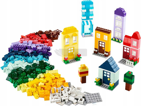LEGO CLASSIC 11035 KREATYWNE DOMY zestaw 850 klocków dla dzieci +4 lata