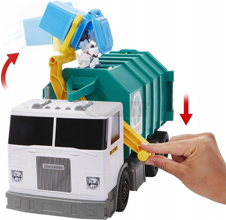 MATCHBOX DUŻA ŚMIECIARKA DO RECYKLINGU HHR64