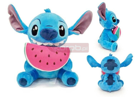 Disney maskotka pluszowa Stitch z arbuzem 25cm