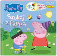Świnka Peppa. Magiczne obrazki. Szukaj z Peppą