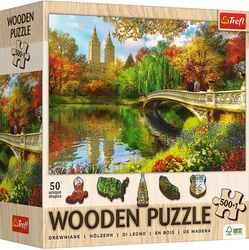 Puzzle drewniane 500+1 Central Park Manhattan