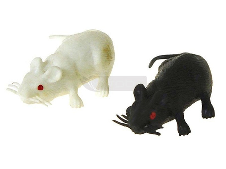Mysz gumowa 6,5cm MIX