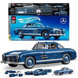 MATTEL BRICK SHOP HOT WHEELS Mercedes-Benz 300 SL zestaw kolekcjonerski HWW25