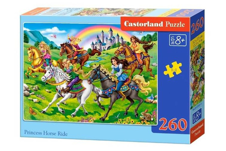 Puzzle 260 Princess Horse Ride CASTOR