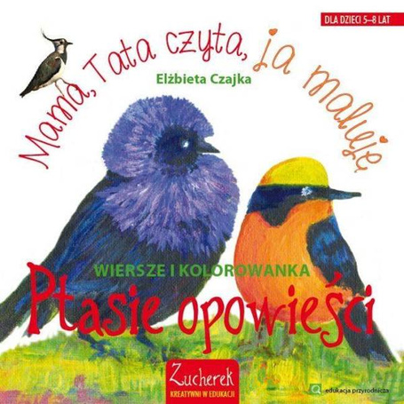 Ptasie opowieści. Wiersze i kolorowanki