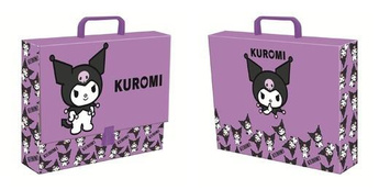 Teczka z rączką A4 XL Kuromi violet