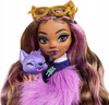 LALKA MONSTER HIGH CLAWDEEN WOLF + akcesoria + zwierzątko Crescent HRP65