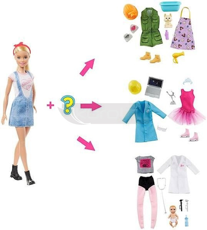 Lalka Barbie Kariera niespodzianka GLH62