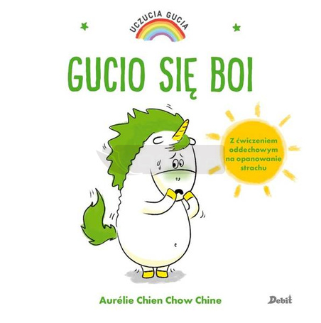 Uczucia Gucia. Gucio się boi