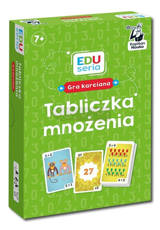 Kapitan Nauka Tabliczka mnożenia Gra karciana