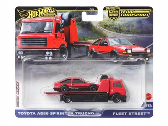 HOT WHEELS Premium Team Transport #84 Toyota AE86 Sprinter Trueno /Fleet JBM40