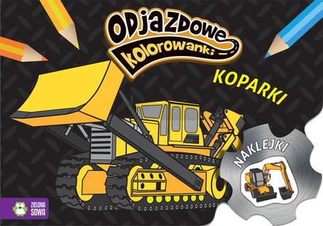 Odjazdowe kolorowanki. Koparki