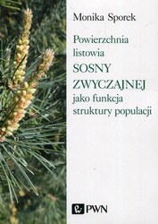 Powierzchnia listowia sosny zwyczajnej jako..