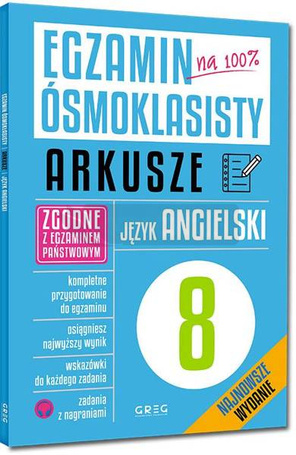 Egzamin ósmoklasisty - arkusze j. angielski 2025