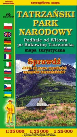 Mapa tur. - Tatrzański Park Narodowy 1:25 000