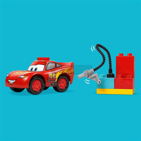 LEGO DUPLO 10456 AUTA WIZYTA MCQUEENA W WARSZT zestaw klocków dla dzieci 2+