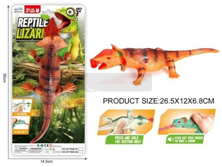 Jaszczurka z wyciąganym językiem 26cm