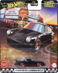 HOT WHEELS PREMIUM BOULEVARD #121 Porsche 911 Carrera RS 2.7 JBL19