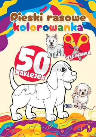 Pieski rasowe. Kolorowanka