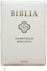 Biblia pierwszego Kościoła z paginat. suwak biała