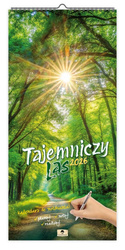 Kalendarz 2026 paskowy szeroki tajemniczy las