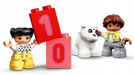 LEGO DUPLO 10954 POCIĄG Z CYFERKAMI NAUKA LICZENIA zestaw klocków