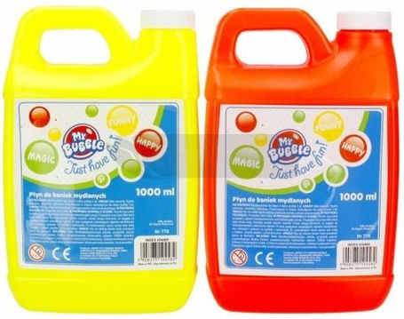 Płyn do baniek 1000ml mix MY BUBBLE