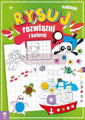 Rysuj rozwiązuj i koloruj