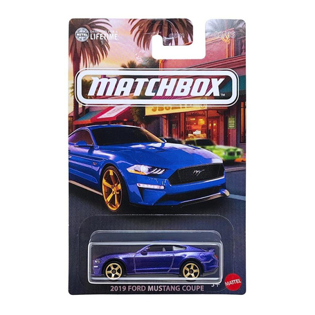 Matchbox Samochodzik tematyczny 19 Mustang GT