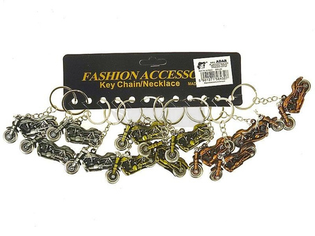 Brelok motcykl metalowy (12szt)